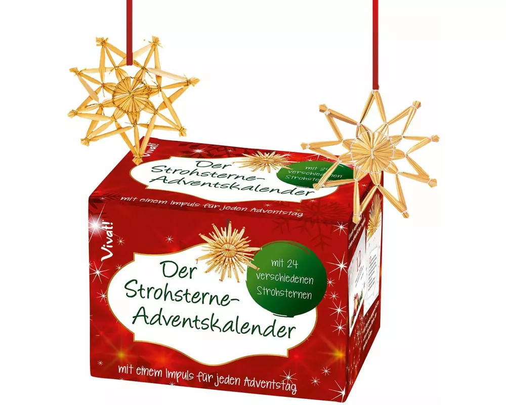 Der Strohsterne-Adventskalender