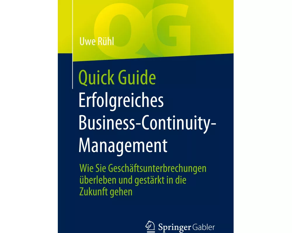 Quick Guide Erfolgreiches Business-Continuity-Management