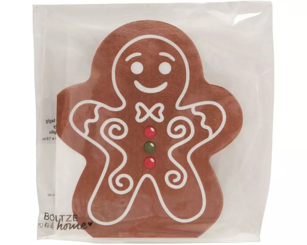 Boltze Servietten Ginger 12 Stück , 13 x 16 cm