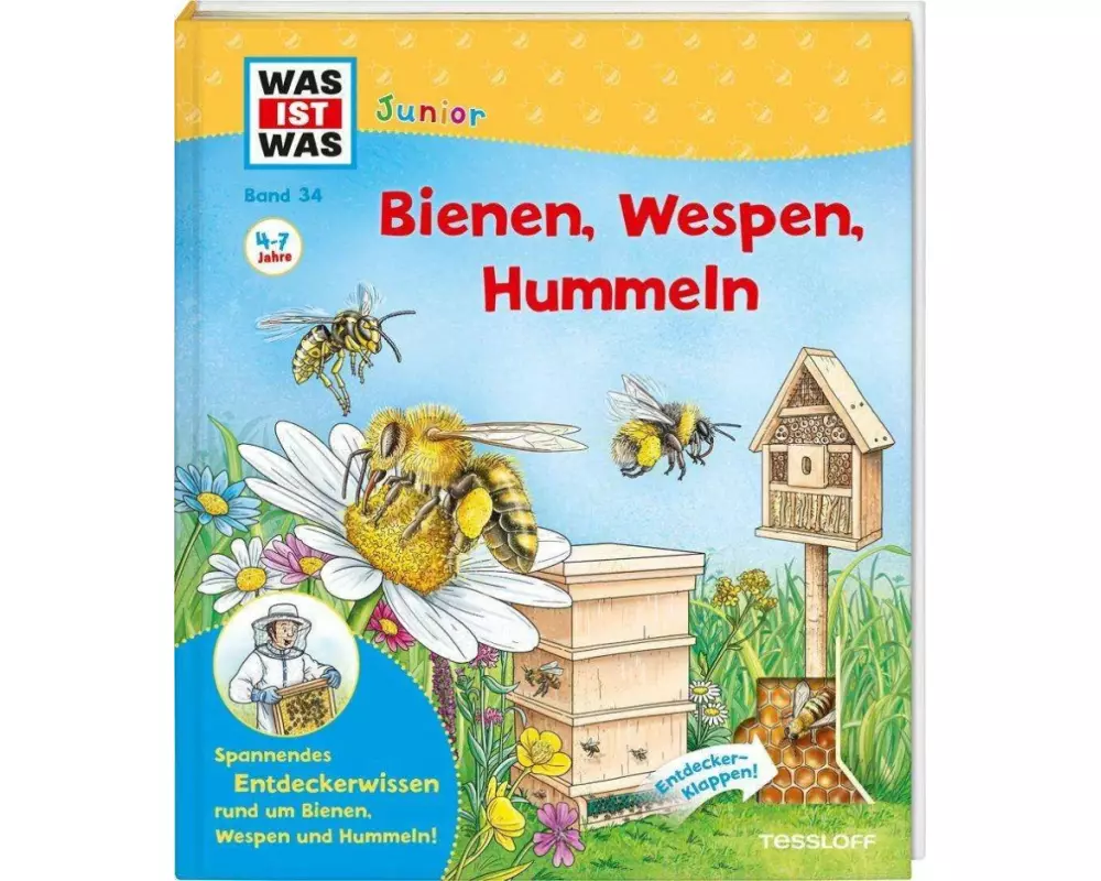 WAS IST WAS Junior Band 34 Bienen, Wespen, Hummeln