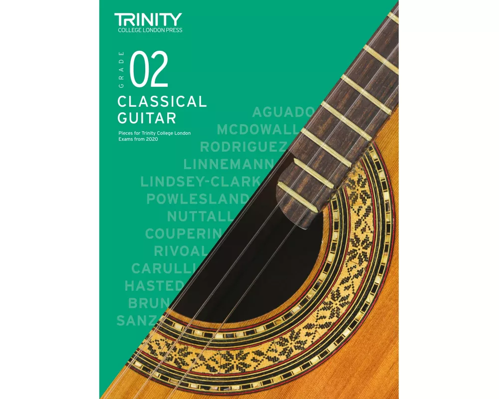 Trinity College London Classical Guitar Exam Pieces From 2020: Grade 2