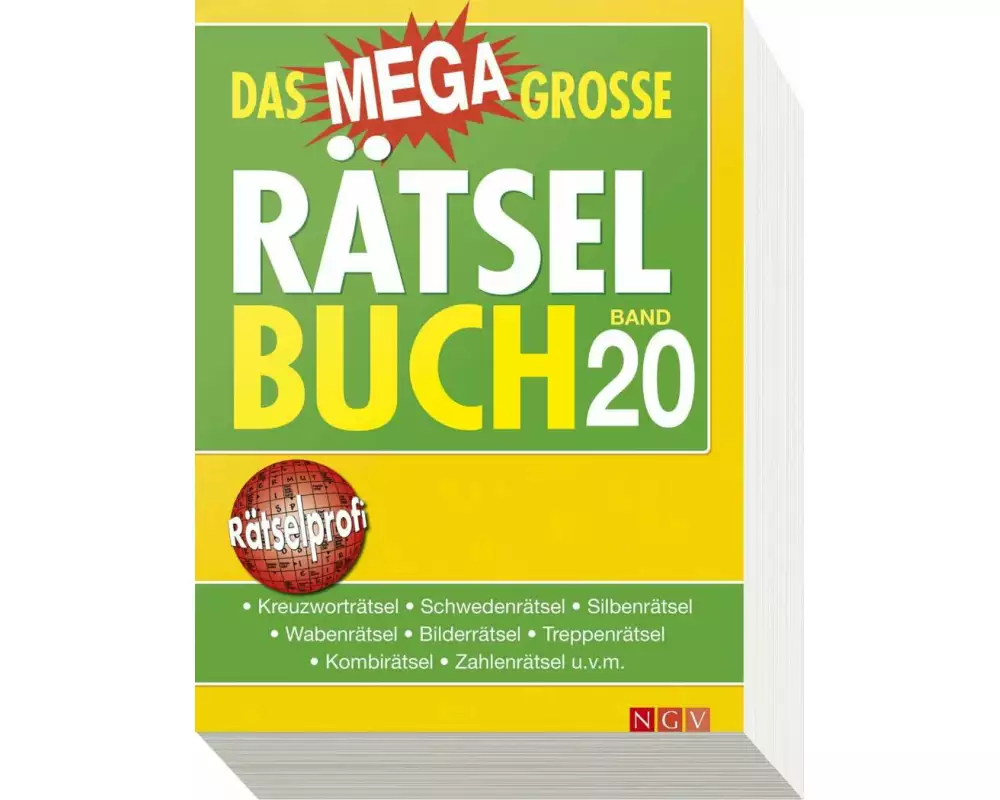 Das megagroße Rätselbuch Band 20