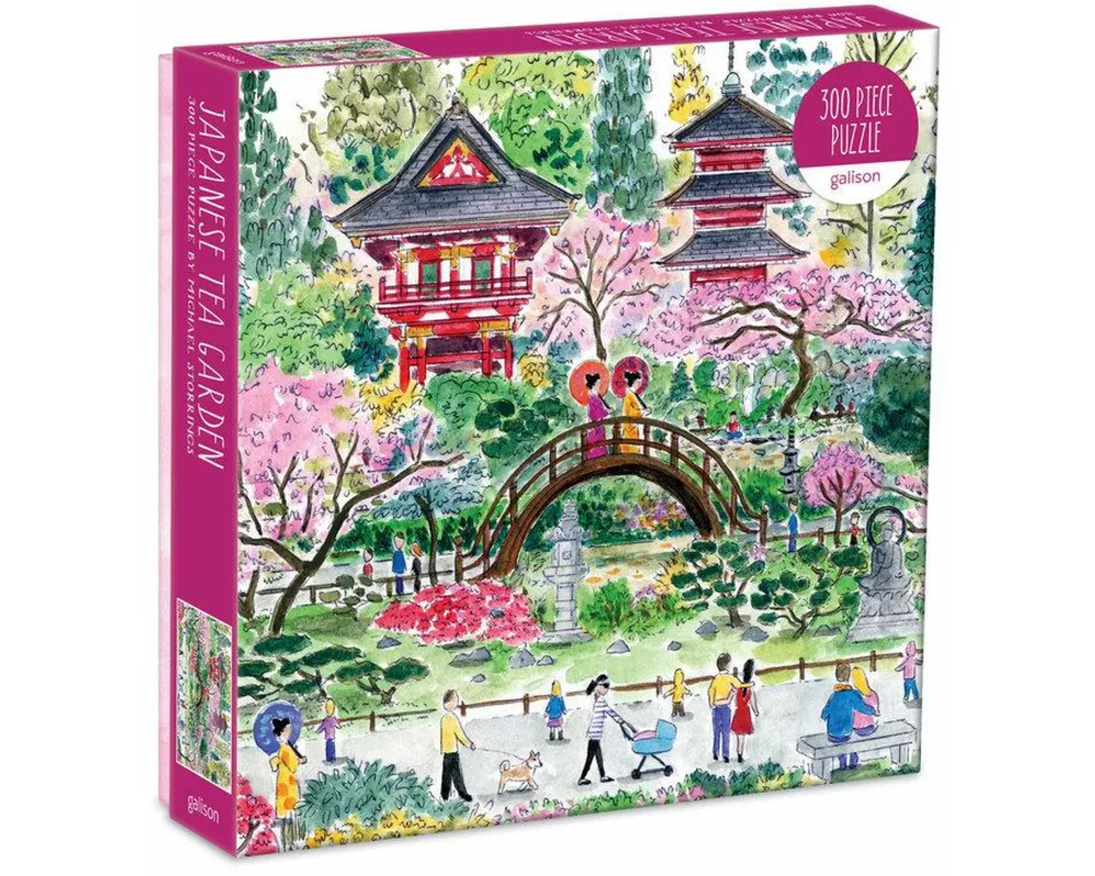 Michael Storrings Japanese Tea Garden 300 Piece Puzzle