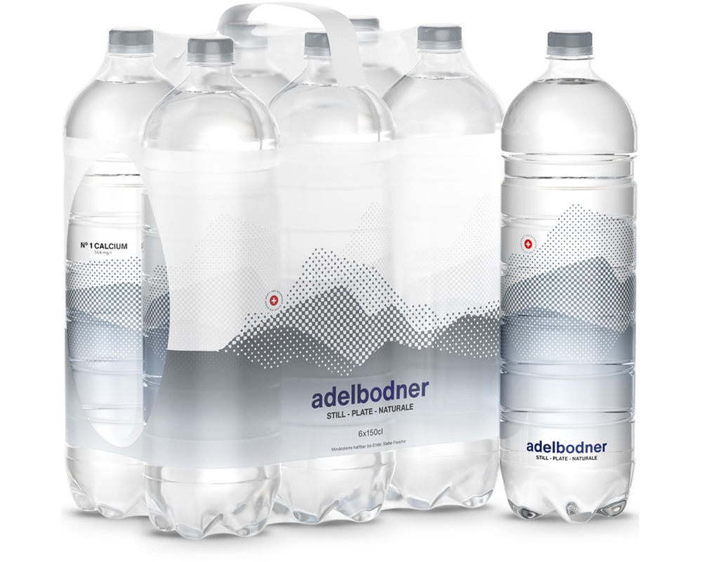 ADELBODNER ohne Kohlensäure 180055 150 cl, 6 Stk.
