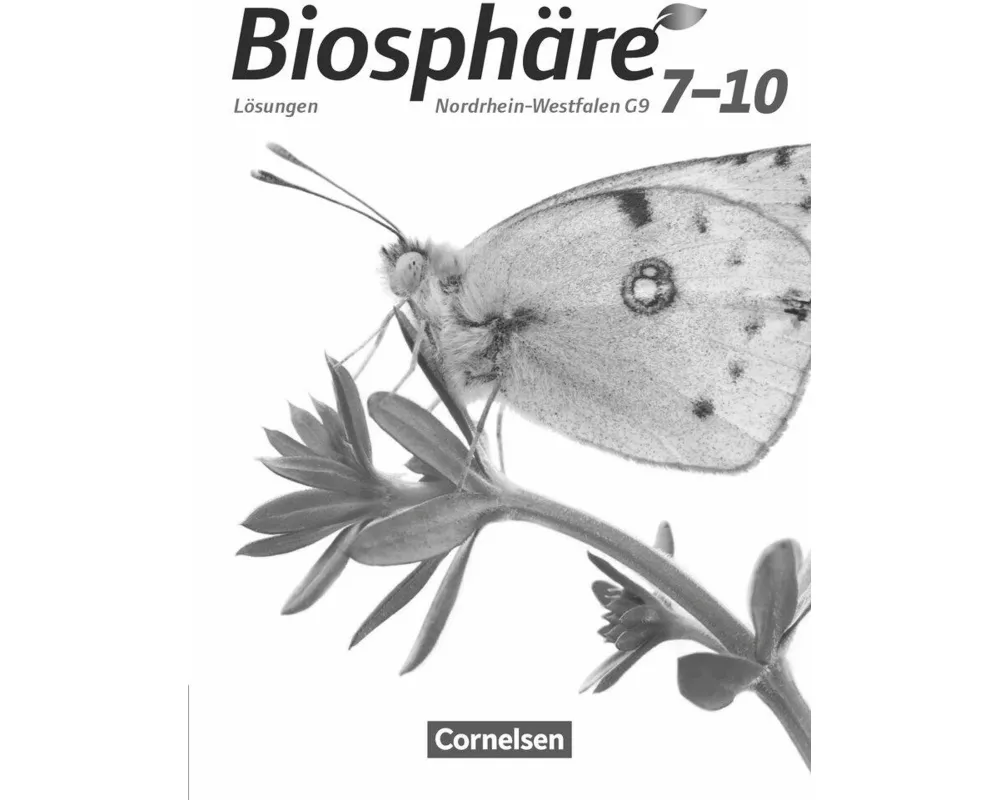 Biosphäre Sekundarstufe I, Gymnasium Nordrhein-Westfalen G9, 7.-10. Schuljahr, Lösungen zum Schülerbuch