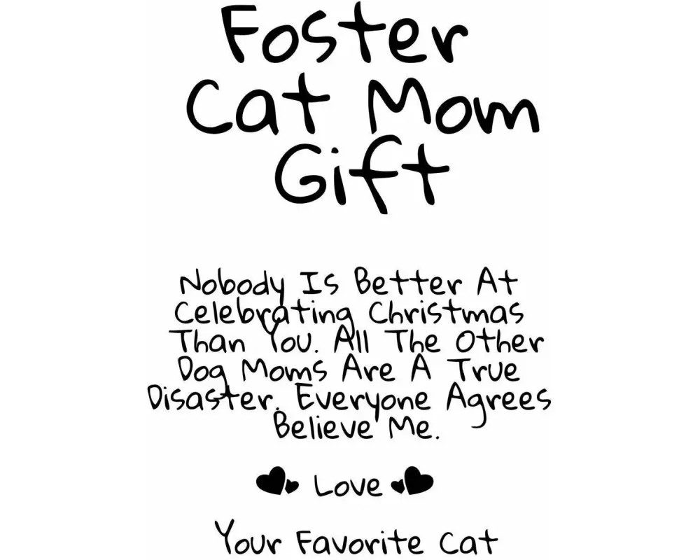 Foster Cat Mom Gift