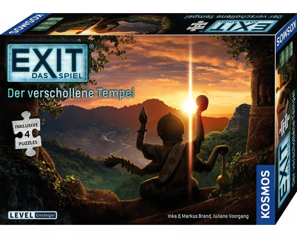 EXIT Spiel+Puzzle Der verschollene Tempel (E)
