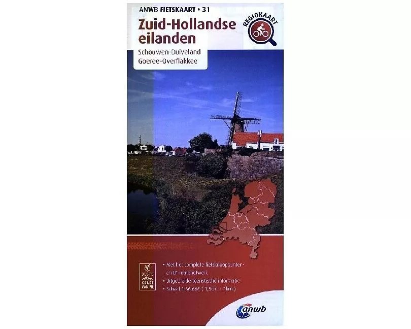 Zuid-Hollandse eilanden (Schouwen-Duiveland/Goeree-Overflakkee) 1:66 000
