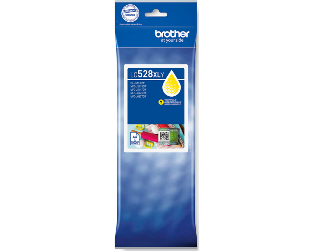 BROTHER Tintenpatrone HY yellow LC-528XLY MFC-J5010DW 10'000 Seiten