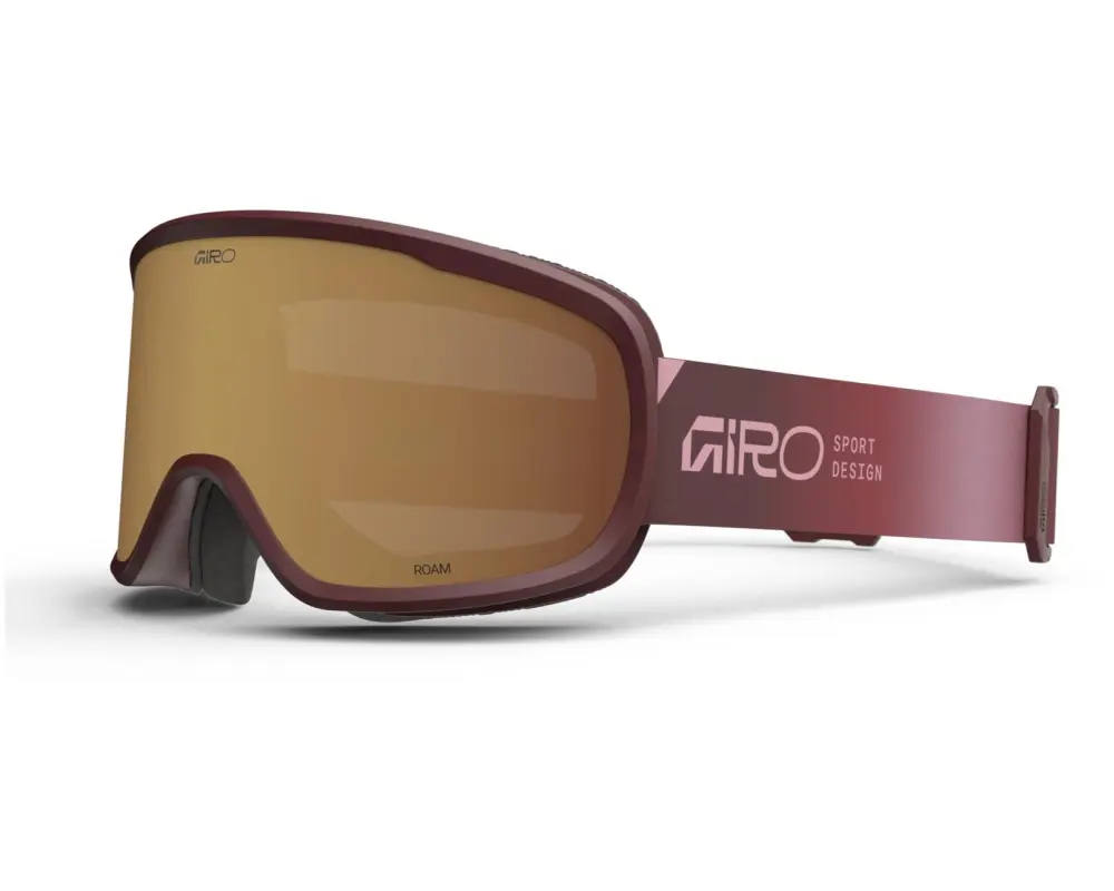 Giro Skibrille Roam W Flash dark maroon faded amber gold S2 S0