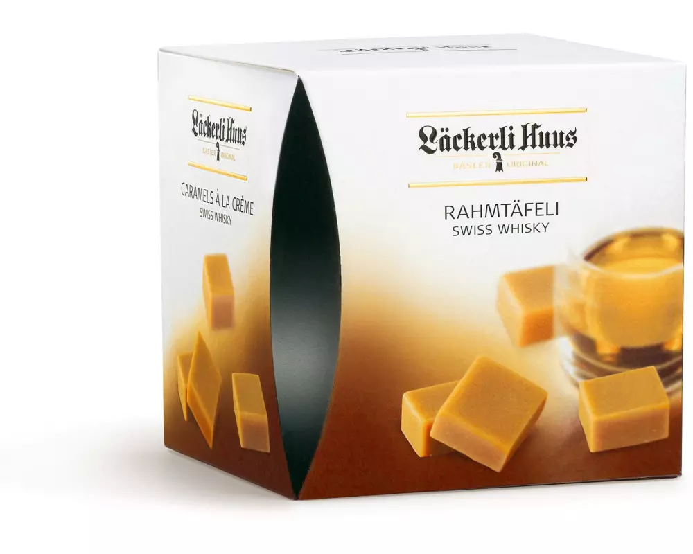 Läckerli Huus Rahmtäfeli Swiss Whisky 350 g