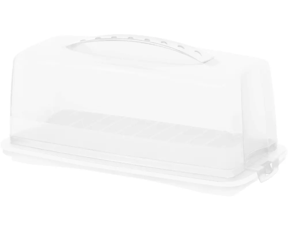 Rotho Cakebutler Fresh Transparent/Weiss