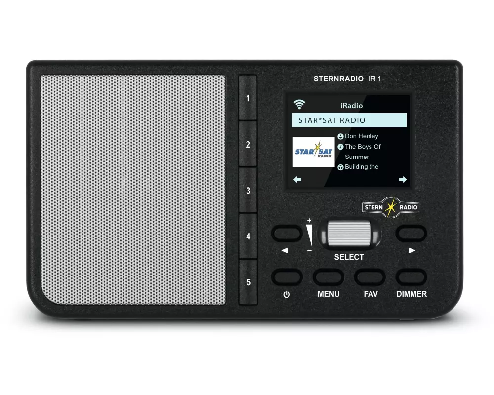 Technisat Internet Radio SternRadio IR 1 Schwarz