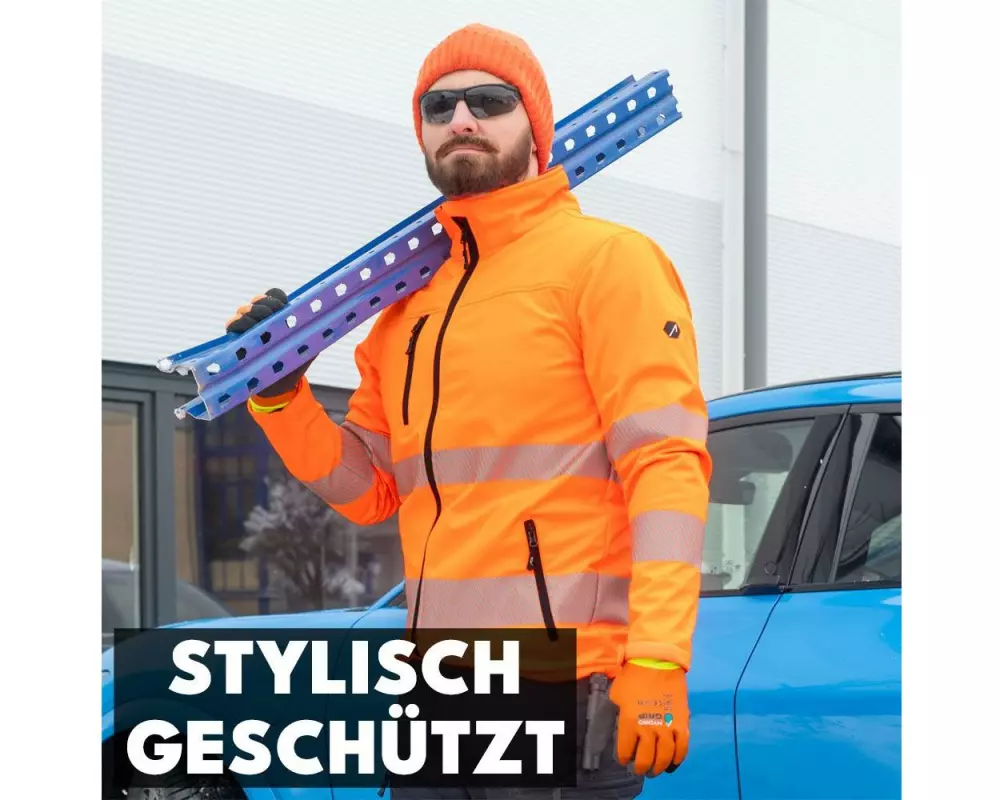 ACE ACE Neon Lite Softshell Warnjacke XXL