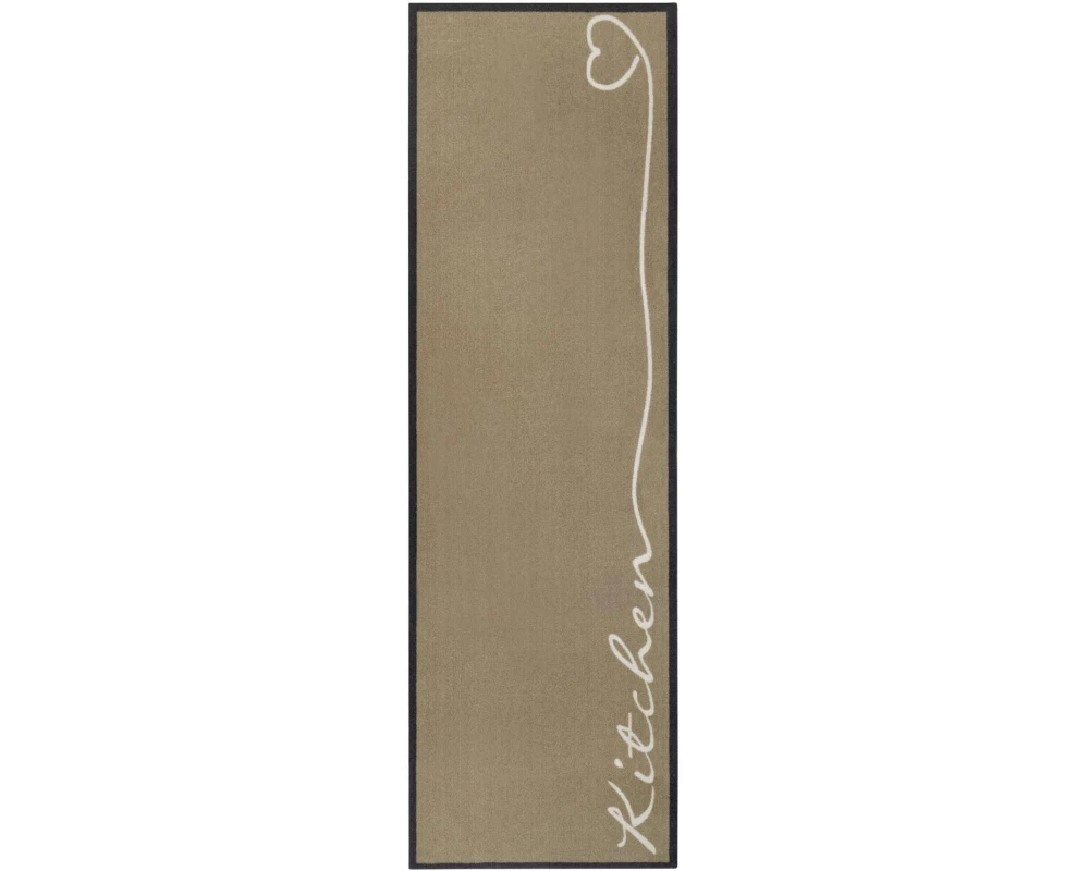 Hanse Home Teppich Kitchen 50 cm x 150 cm, Hellbraun