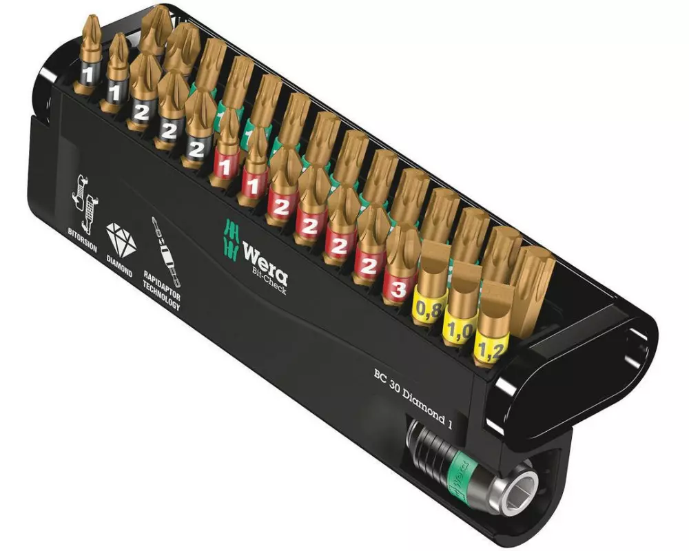 Wera Bit-Set Bit-Check 30 Diamond 1, 30-teilig