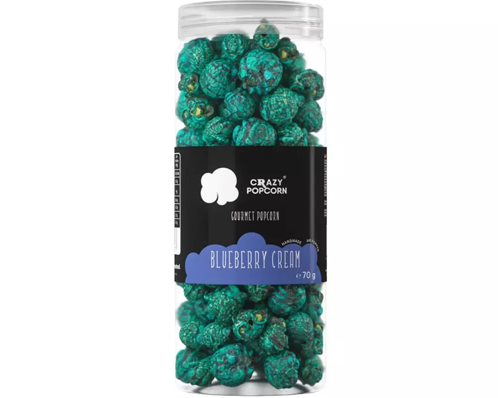 Crazy Popcorn Popcorn Blueberry Cream 70 g