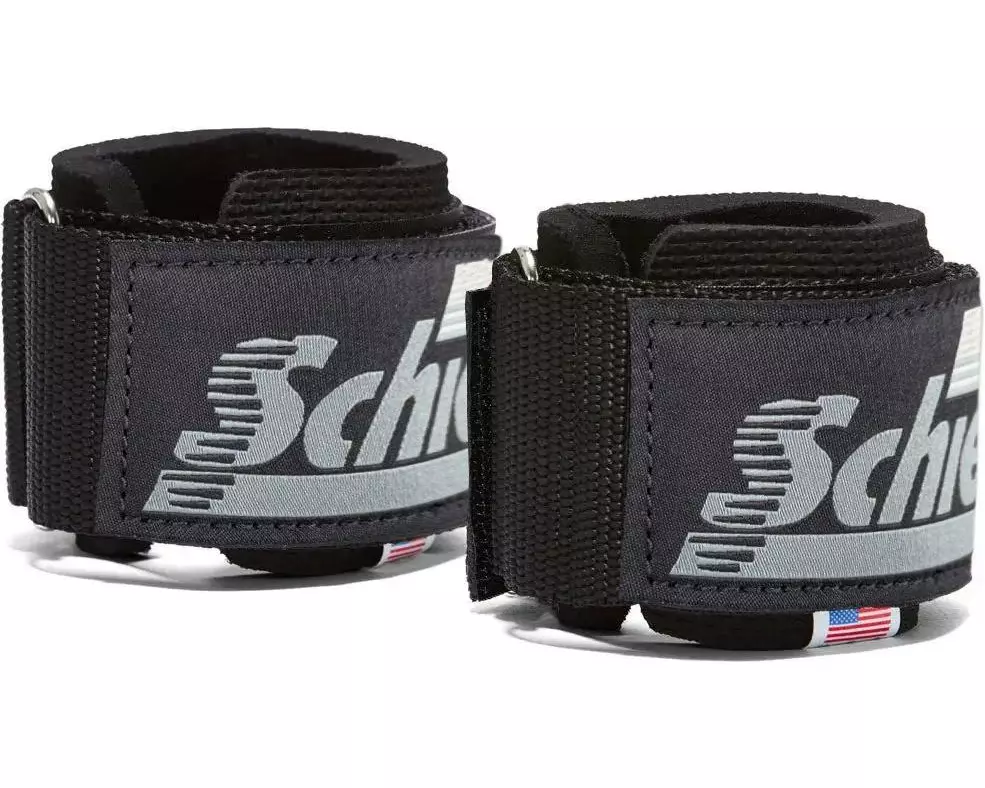 Schiek Sports Handgelenkstützen Schwarz-Silber