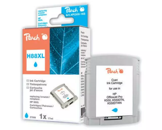 Peach Tinte HP Nr. 88XL (C9391AE) Cyan