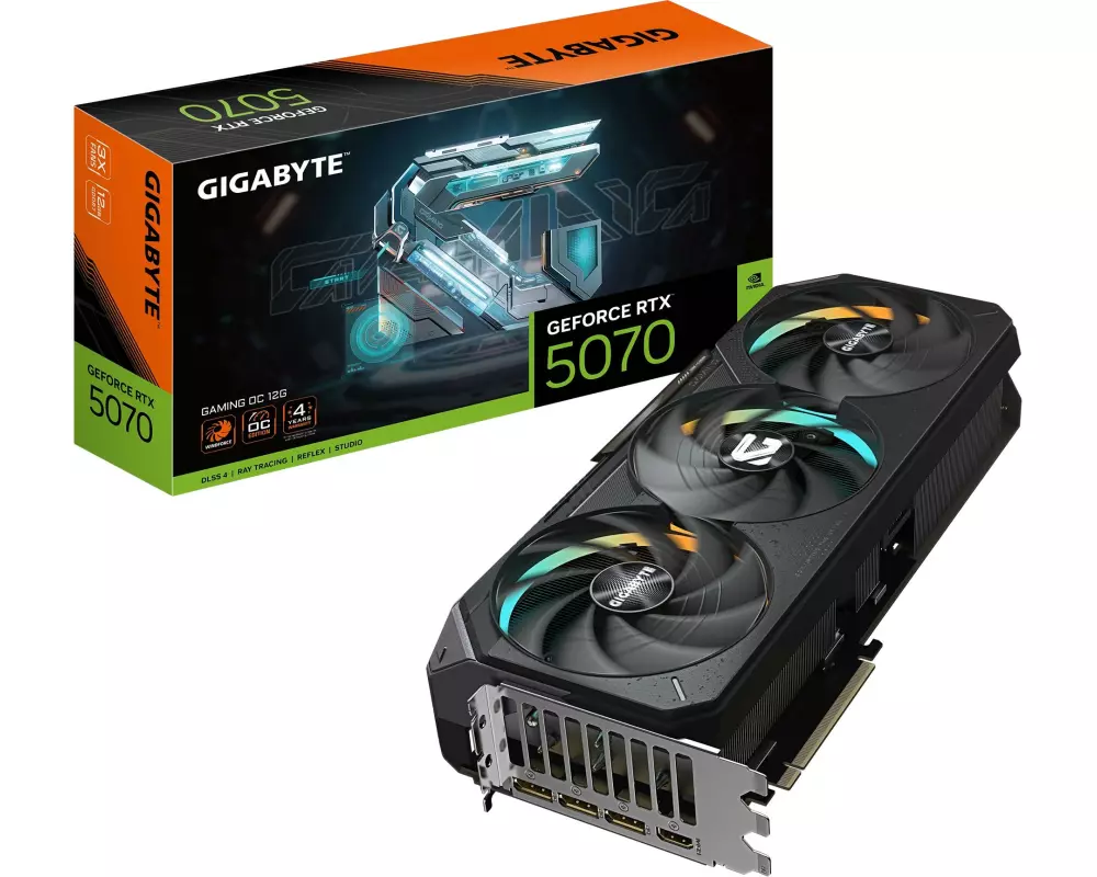 Gigabyte Grafikkarte GeForce RTX 5070 Ti GAMING OC 16 GB