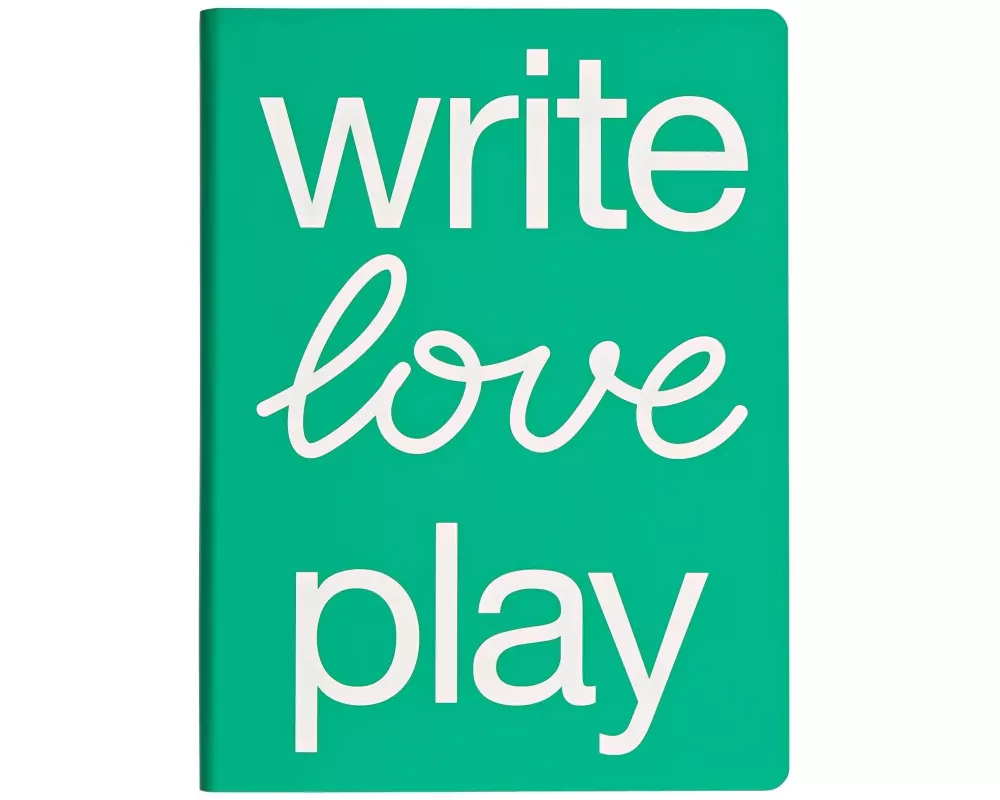 Nuuna Notizbuch GRAPHIC L WRITE LOVE PLAY