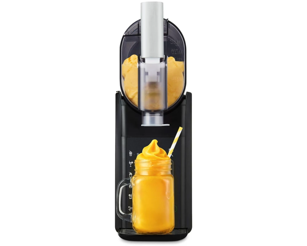 Trisa Slush'n'Cream 2 l, Schwarz/Silber