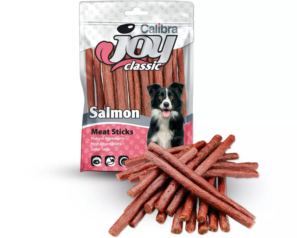 Calibra Joy Snack Dog Salmon Sticks, 80 g