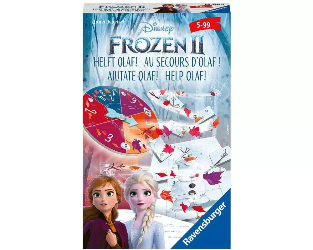 Disney Frozen 2: Helft Olaf! - Reisespiel ab 5 Jahre