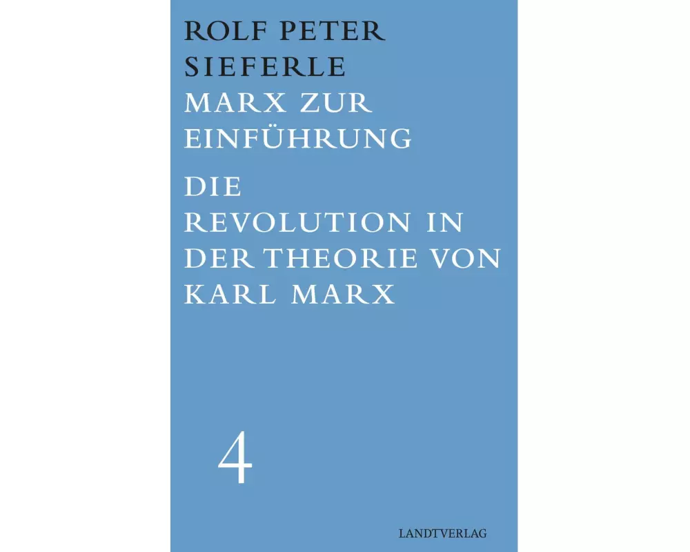 Marx zur Einführung / Die Revolution in der Theorie von Karl Marx