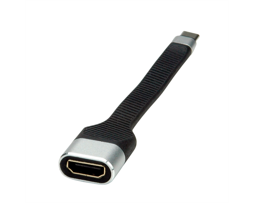 ROLINE Display Adapter USB Typ C - HDMI, ST/BU, 0,13 m