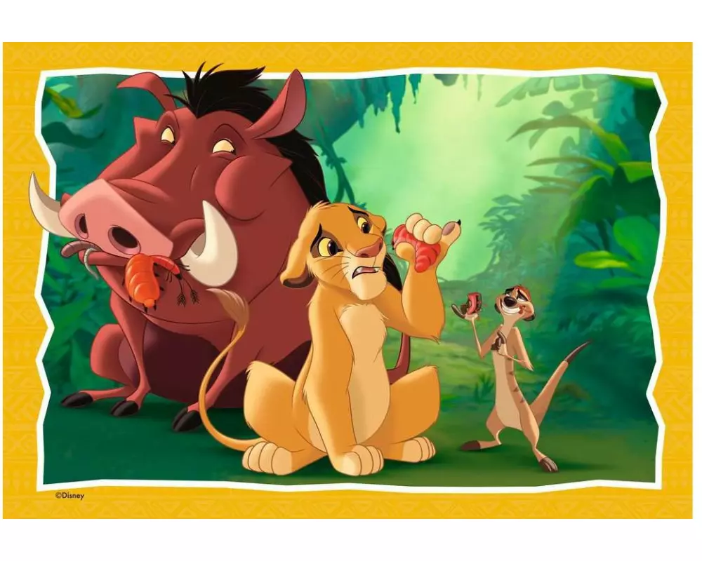 Ravensburger Puzzle Der König der Löwen 2 x 24 Teile