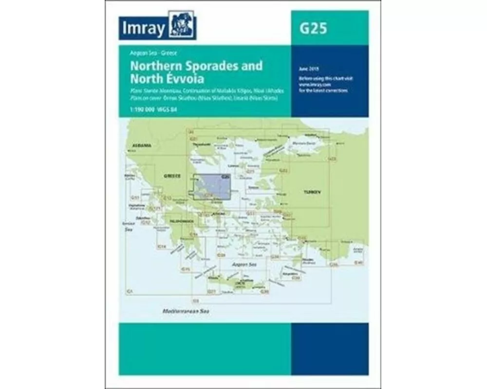 Imray Chart G25