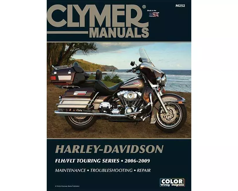 Harley-Davidson Road King, Electra Glide & Screaming Eagle (2006-2009) Clymer Repair Manual