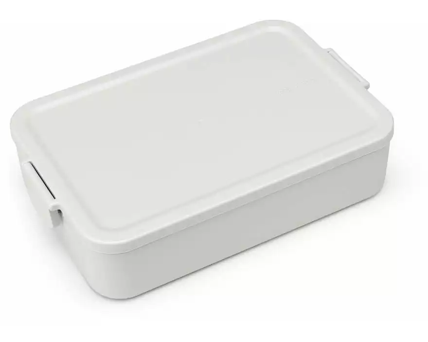 Brabantia Lunchbox Make & Take 25.5 x 16.7 x 6.2 cm, Hellgrau