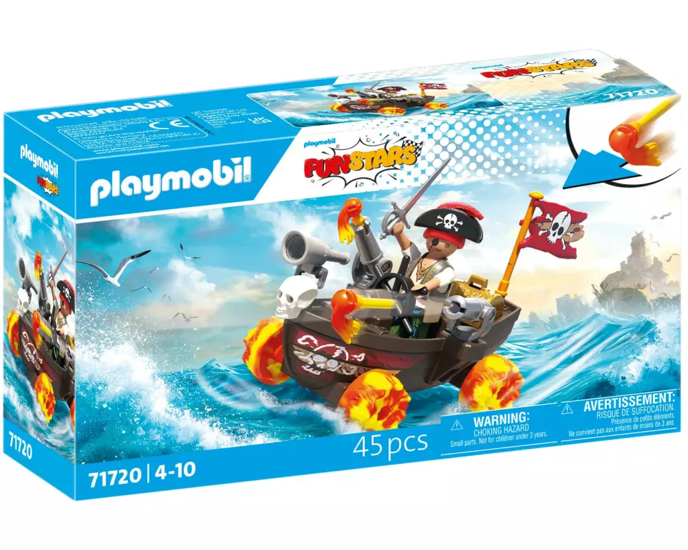 Playmobil Playmo-Karts: Rasendes Piratenboot 71720