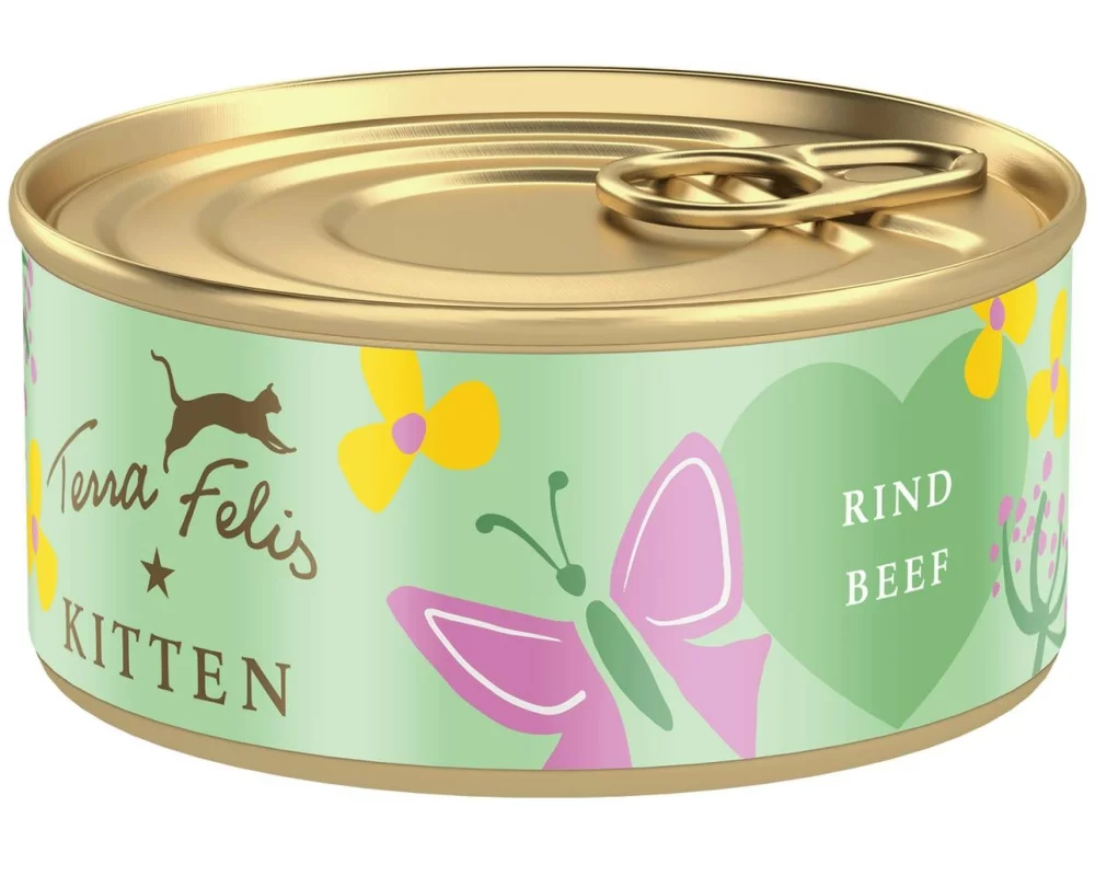 Terra Felis Nassfutter Kitten Rind 70 g