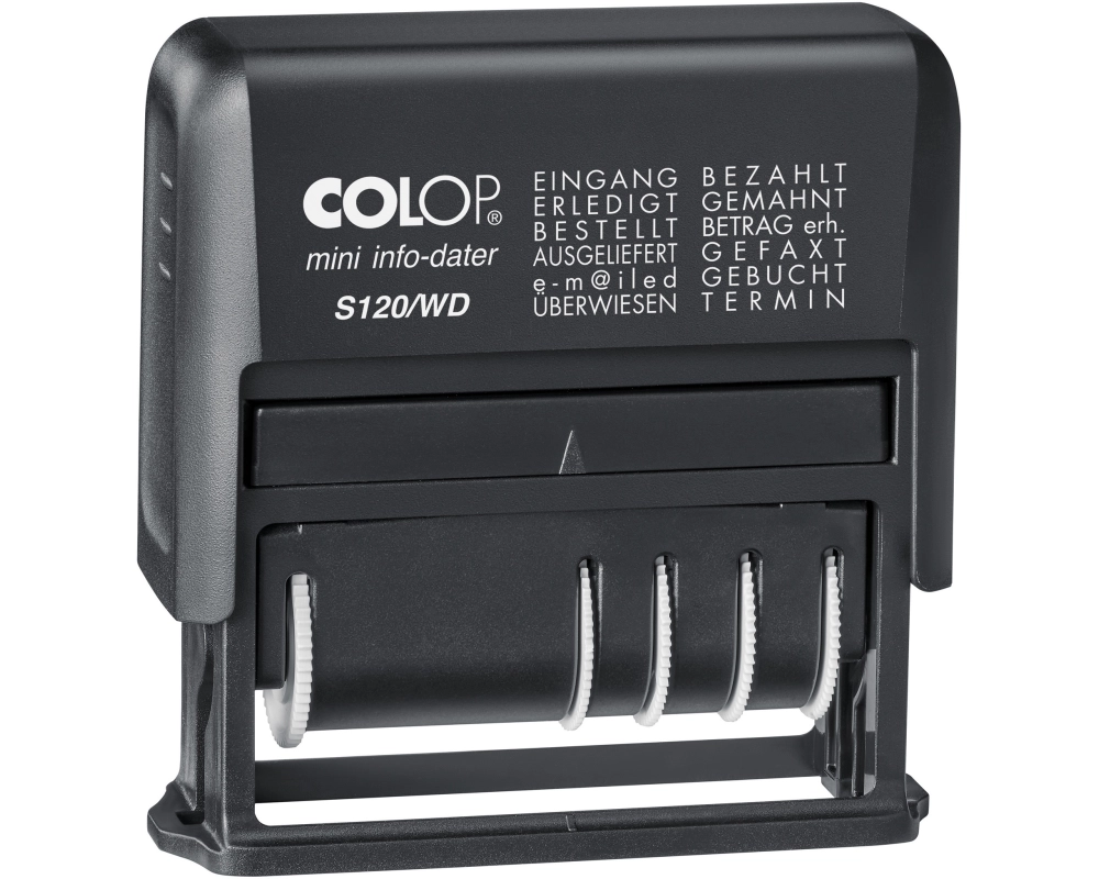 COLOP Mehrtextstempel 42x4mm 173005 12 Texte D