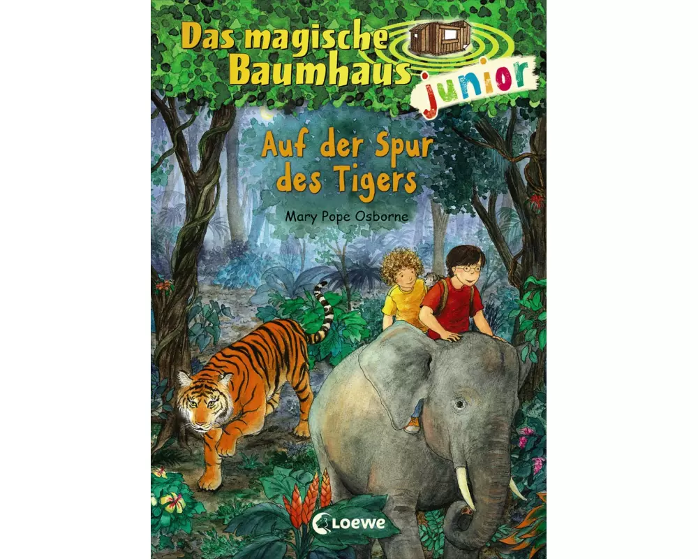 Das magische Baumhaus junior (Band 17) - Auf der Spur des Tigers