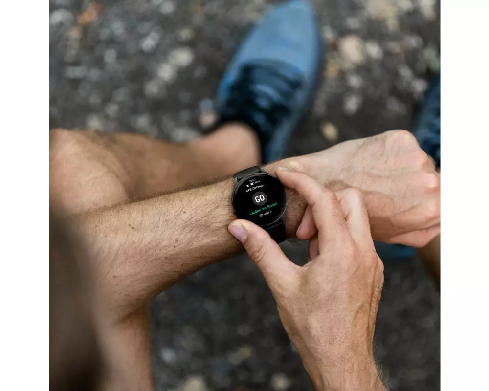 Hama Smartwatch 8900 AMOLED 43 mm Schwarz