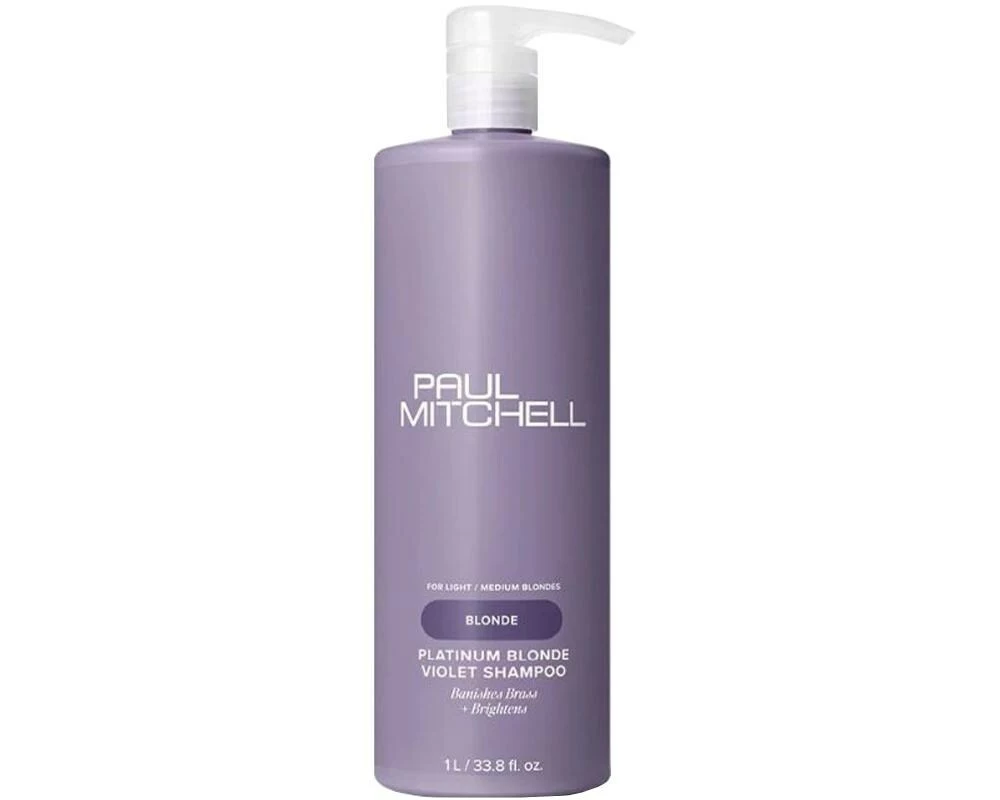 PAUL MITCHELL Platinum Blonde Violet Shampoo 1000 ml