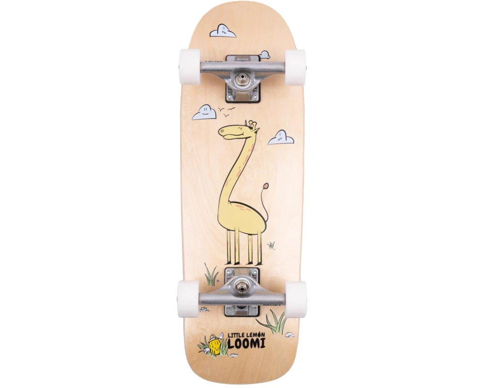Loomi Boards Skateboard Corkgrip Giraffe 24.75"