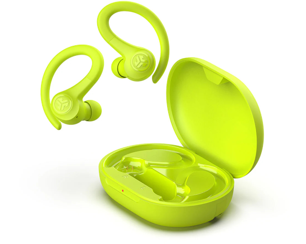 JLAB Go Air Sport Earbuds IEUEBGAIRSPRTRYEL124 True Wireless, Neon Yellow