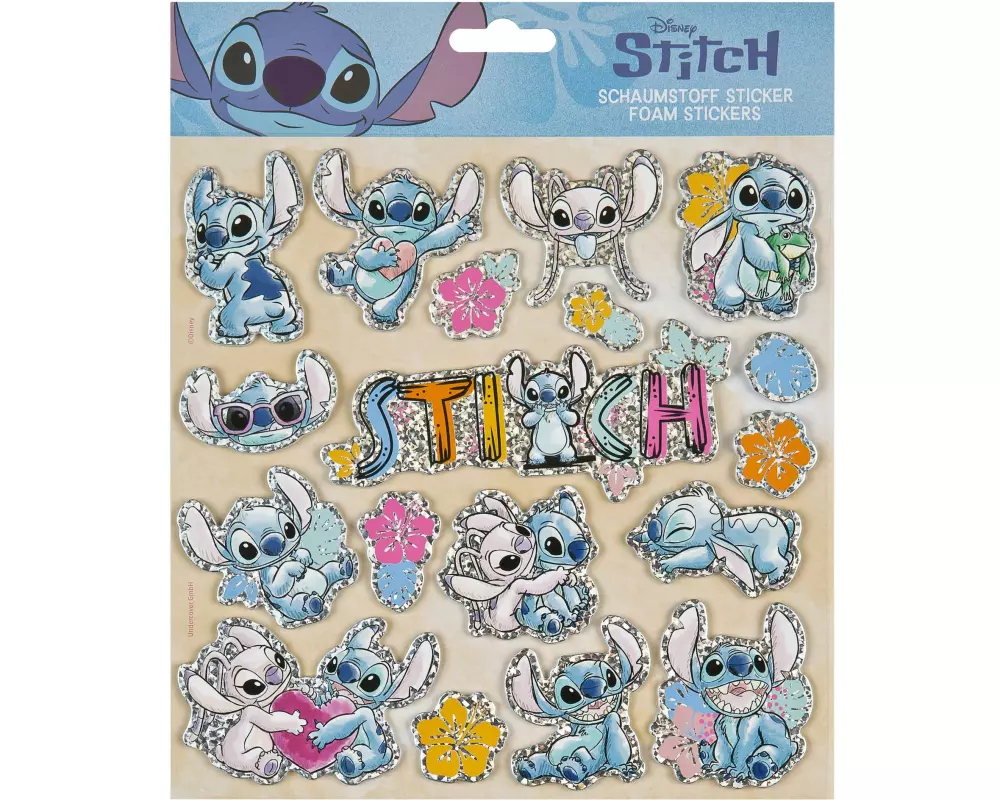 Undercover Motivsticker Lilo & Stitch mit 20 Stickern