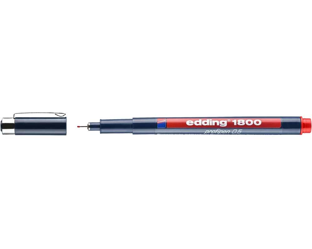 edding Profipen 1800 0.5 mm, Rot
