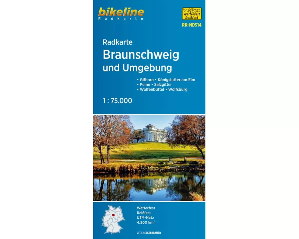 Radkarte Braunschweig und Umgebung (RK-NDS14)