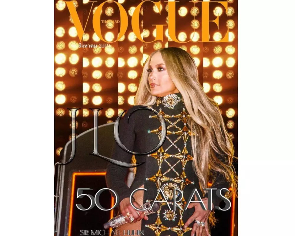 Huhn, M: jlo vogue journal