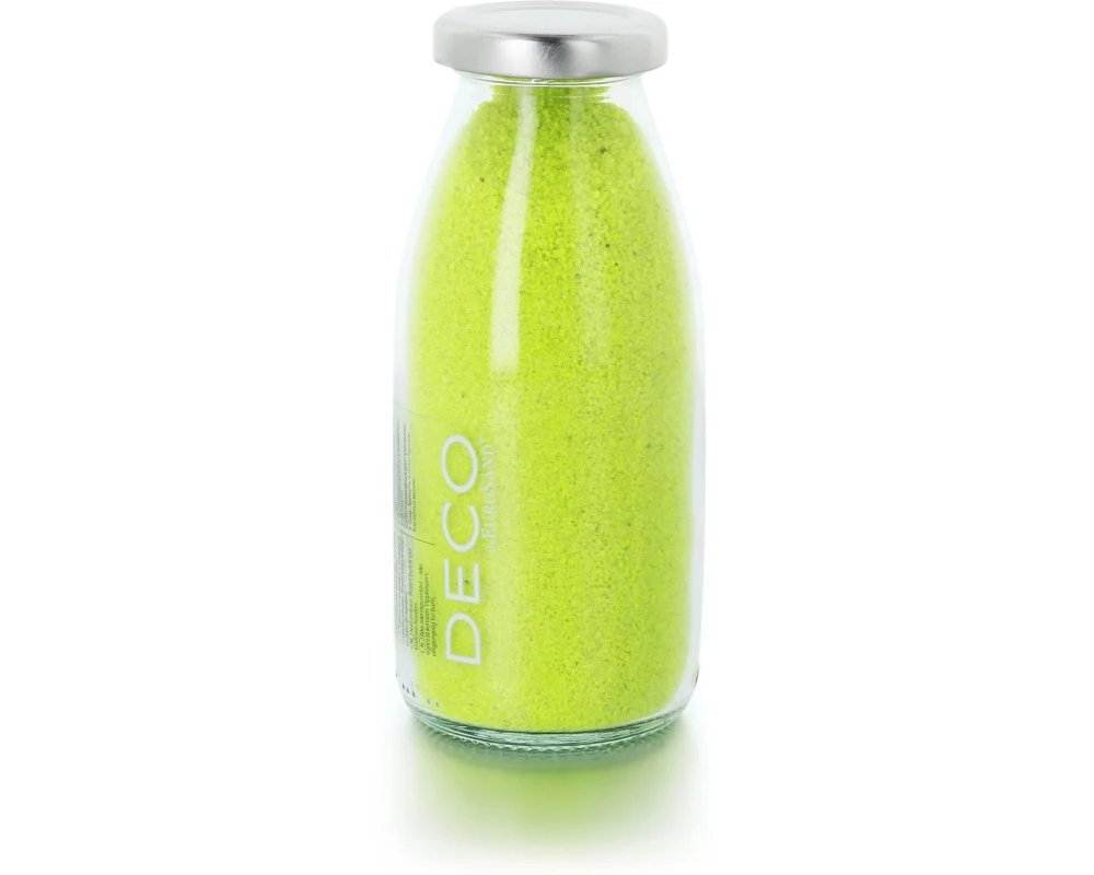 balthasar Farbsand in Flasche 250 ml, Neongelb/Gelb