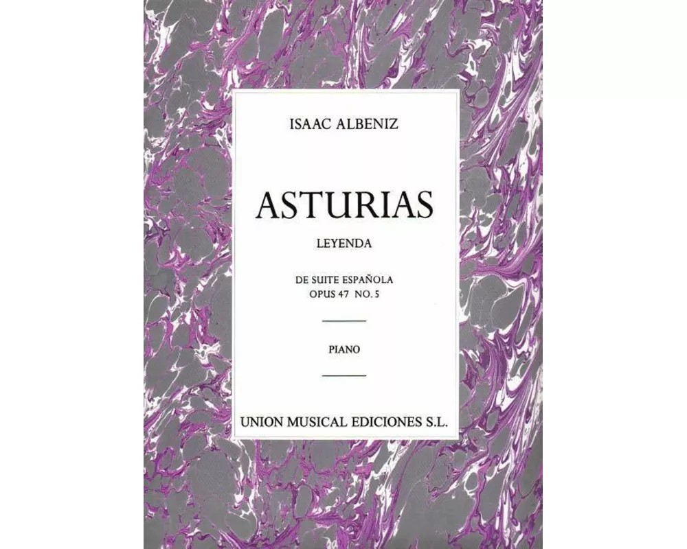 Albeniz: Asturias (Leyenda) de Suite Espanola Op.47 No.5