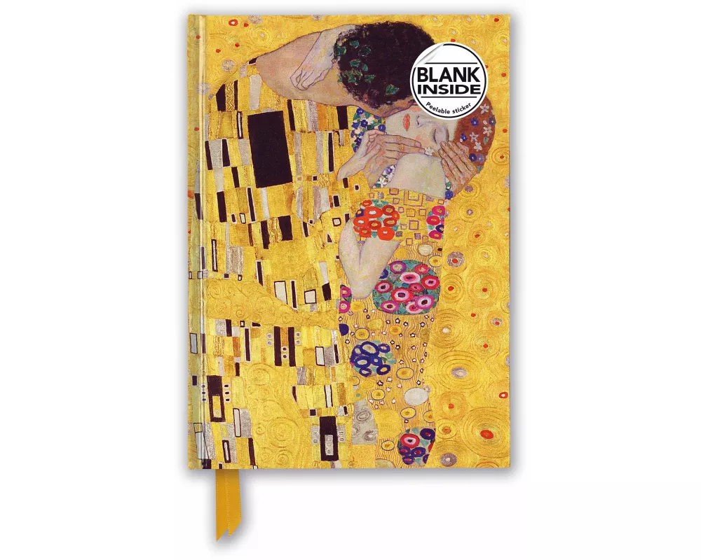 Gustav Klimt: The Kiss (Foiled Blank Journal)