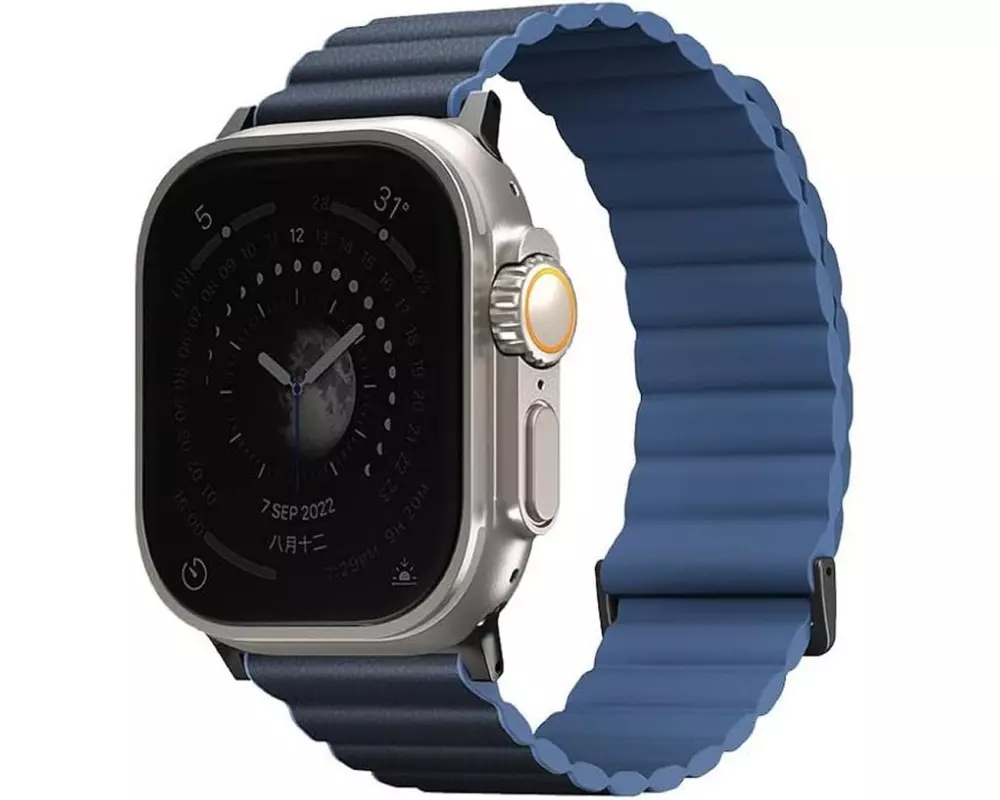Uniq Armband Revix Premium Apple Watch 49/46/45/44 mm Blau